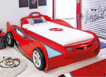 CARBED Кровать-машина Coupe с выдвижной кроватью Red 20.03.1306.00 в Агролесе - agroles.mebel54.com | фото