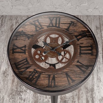 Журнальный столик-часы Слипер (ширина 610 мм) в Агролесе - agroles.mebel54.com | фото