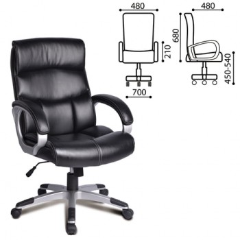 Кресло офисное BRABIX Impulse EX-505 в Агролесе - agroles.mebel54.com | фото