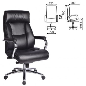 Кресло офисное BRABIX Phaeton EX-502 в Агролесе - agroles.mebel54.com | фото
