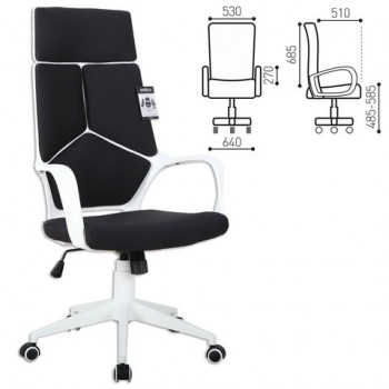Кресло офисное BRABIX Prime EX-515 (черная ткань) в Агролесе - agroles.mebel54.com | фото