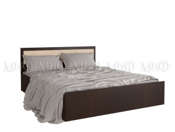 Кровать 1,4 Фиеста (Венге/Дуб беленый) в Агролесе - agroles.mebel54.com | фото