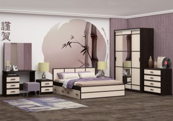 Модульная спальня Сакура в Агролесе - agroles.mebel54.com | фото