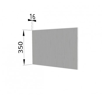 Панель торцевая (для шкафа горизонтального глубокого) ГПГ Ройс (Графит софт) в Агролесе - agroles.mebel54.com | фото