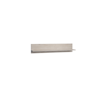 Полка навесная Саманта Дуб харбор белый в Агролесе - agroles.mebel54.com | фото
