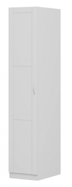Шкаф однодверный Пегас сборный белый в Агролесе - agroles.mebel54.com | фото